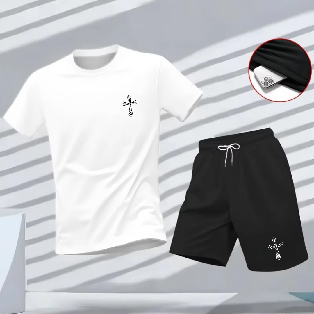New high-quality men's summer  - مراجعة Summer Clothing For Young Men وسعره