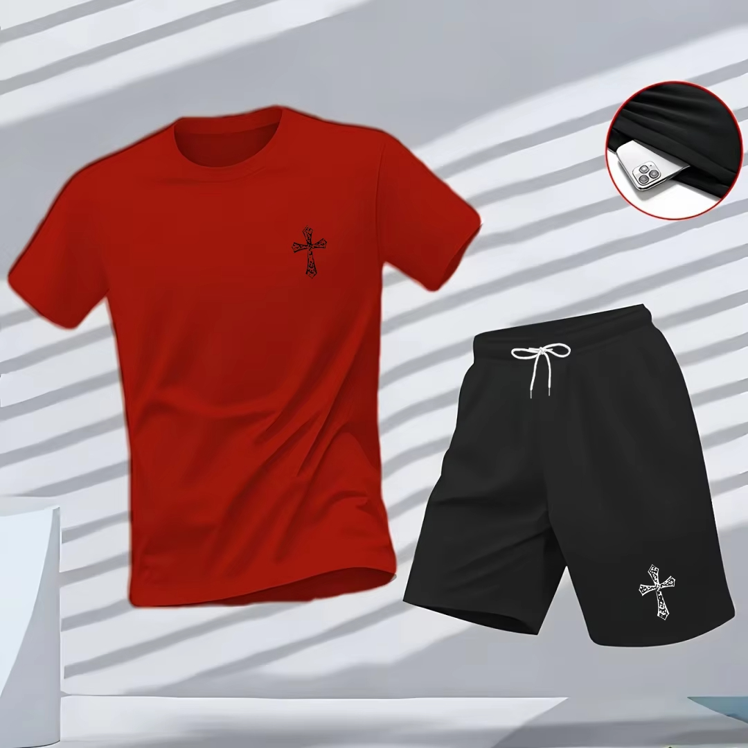 New high-quality men's summer  - مراجعة Summer Clothing For Young Men وسعره
