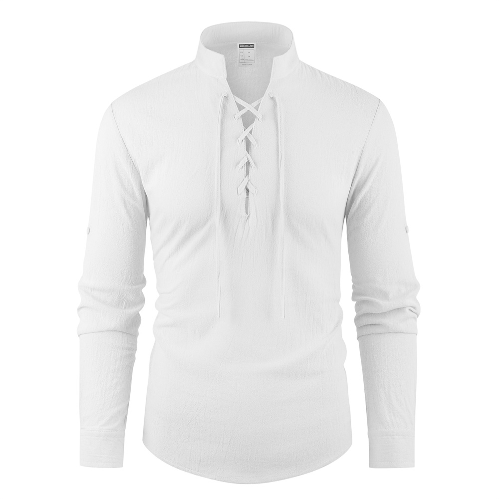 Men's Vintage V-neck T-shirt P - مراجعة Summer Viking Clothing وسعره