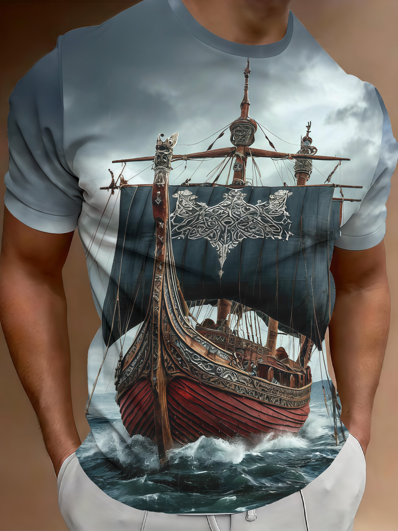 Original Designer Men's T-shir - مراجعة Summer Viking Clothing وسعره