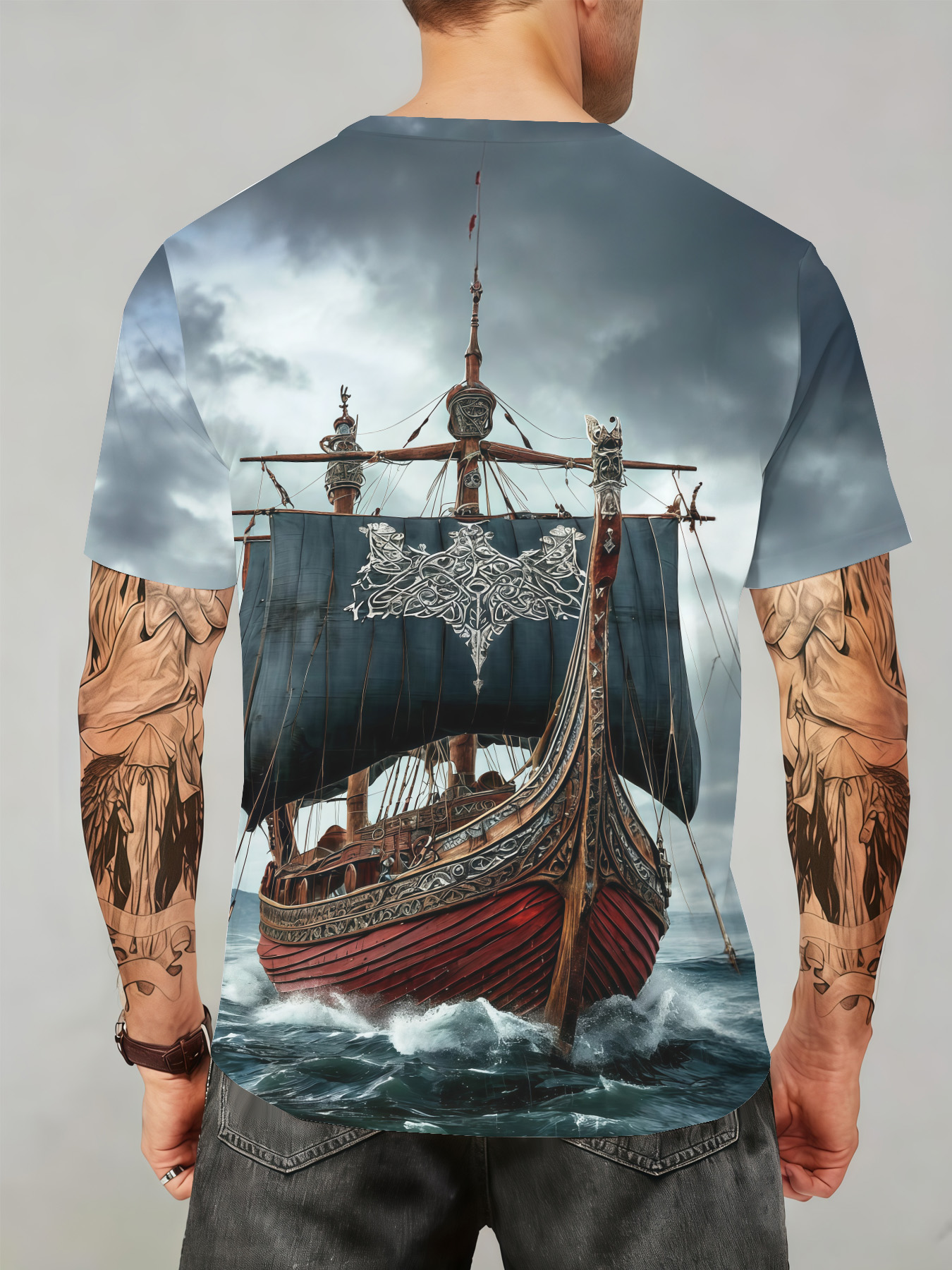 Original Designer Men's T-shir - مراجعة Summer Viking Clothing وسعره