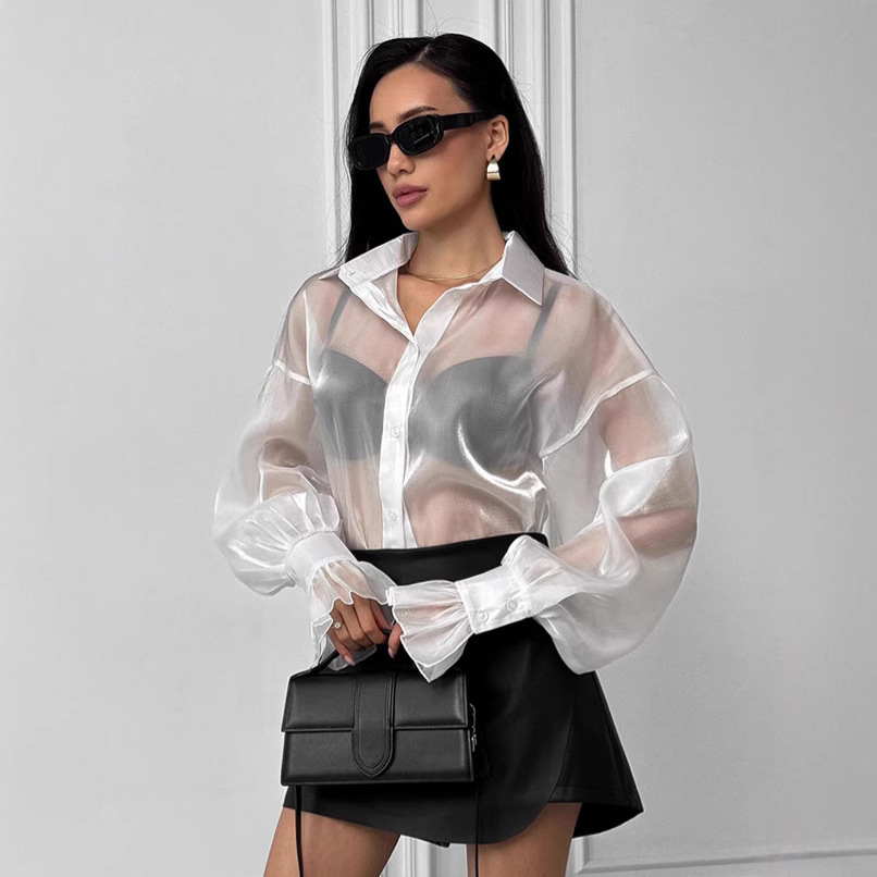 2025 Spring See Through Mesh S - مراجعة Summer Clothing Drop وسعره
