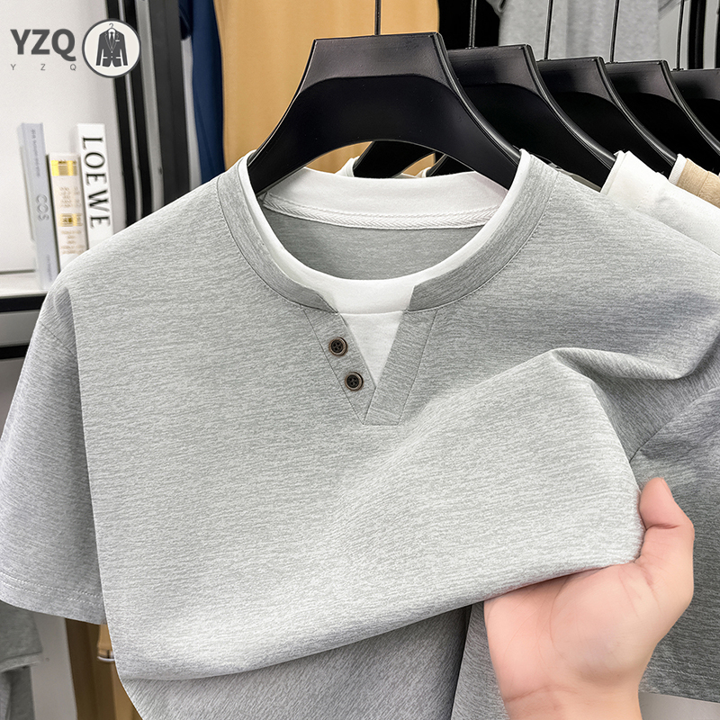 Mens Short Sleeve T Shirt Henl - مراجعة Summer Clothing For Young Men وسعره