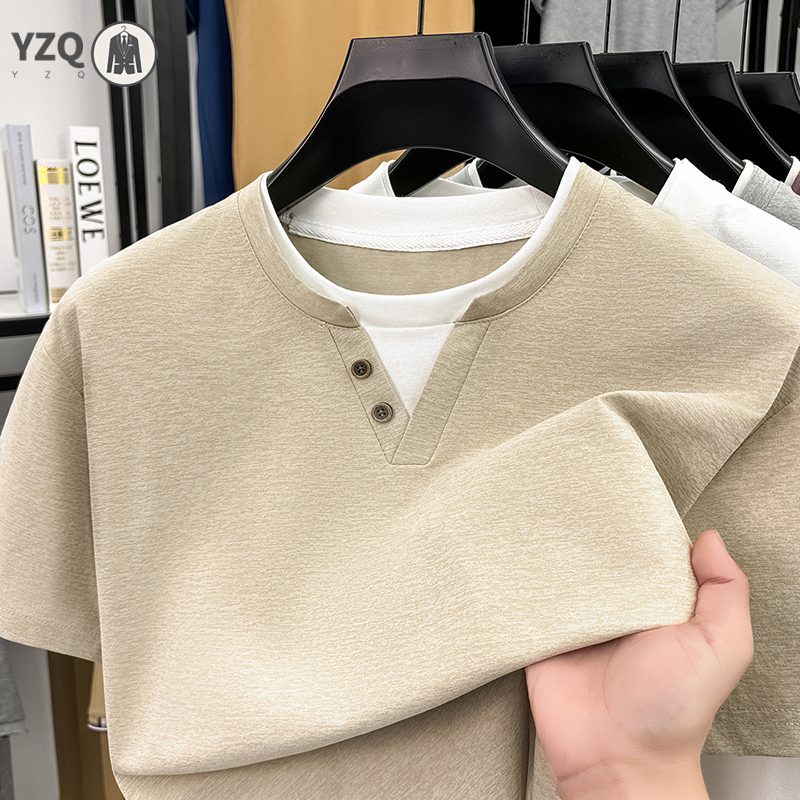 Mens Short Sleeve T Shirt Henl - مراجعة Summer Clothing For Young Men وسعره