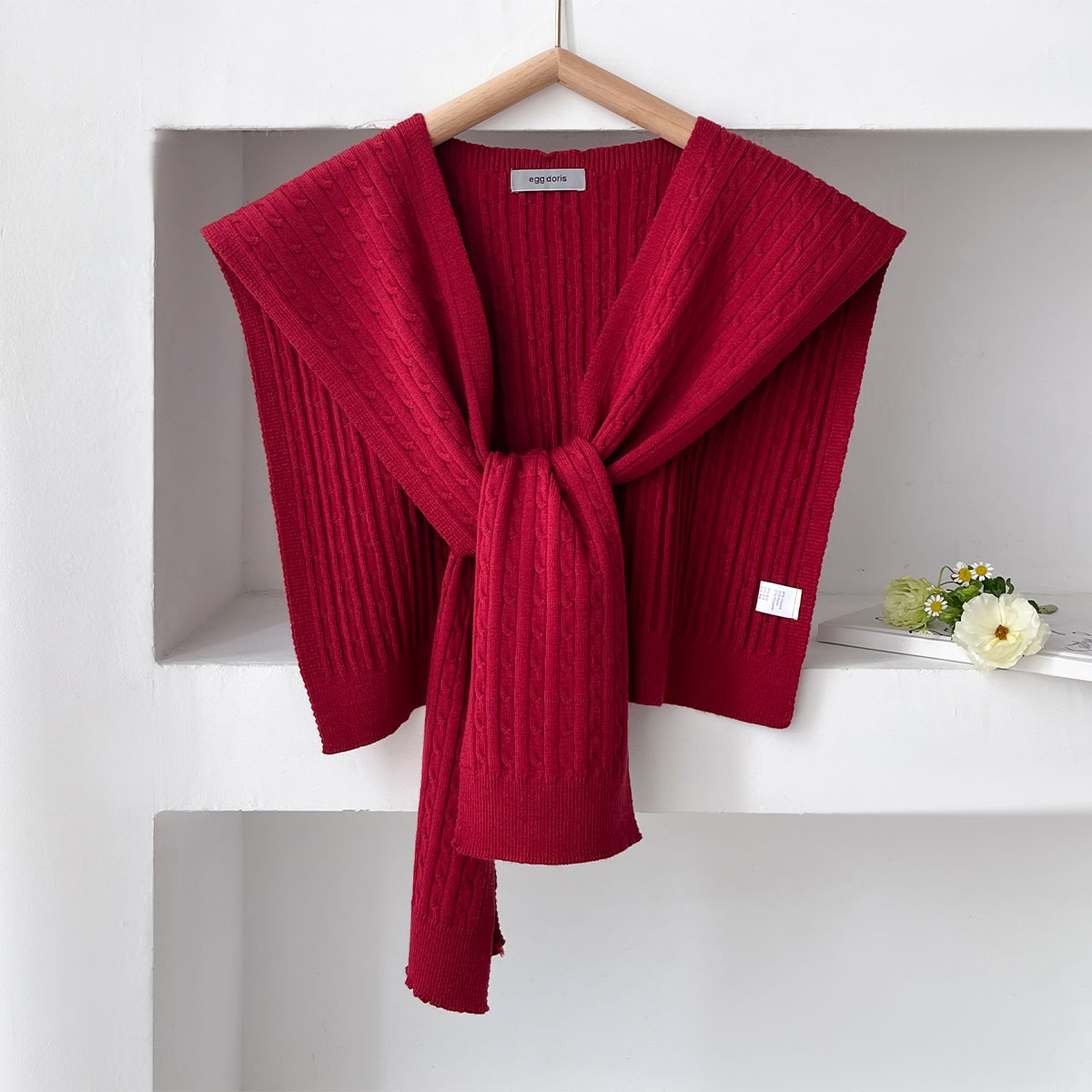 NEW Korean Autumn Knit Shawl F - مراجعة Off Shoulder Blouse وسعره