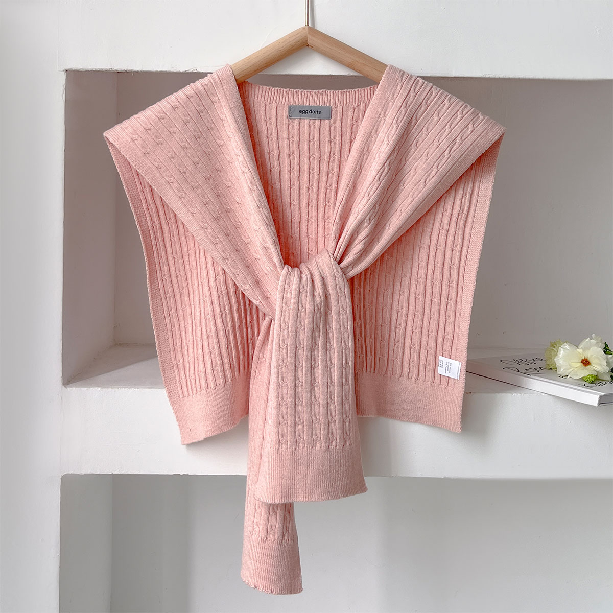 NEW Korean Autumn Knit Shawl F - مراجعة Off Shoulder Blouse وسعره