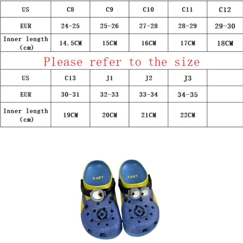 MINIONS slippers boys summer o - مراجعة Summer Clothing Wraps وسعره