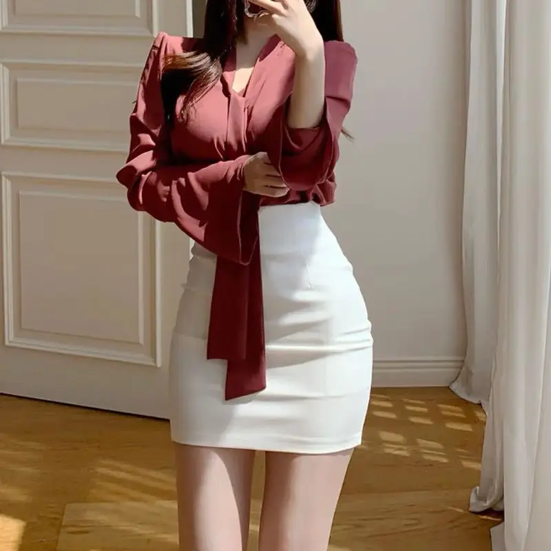 Women's Skirt Tight Female Ski - مراجعة Summer Clothing Wraps وسعره