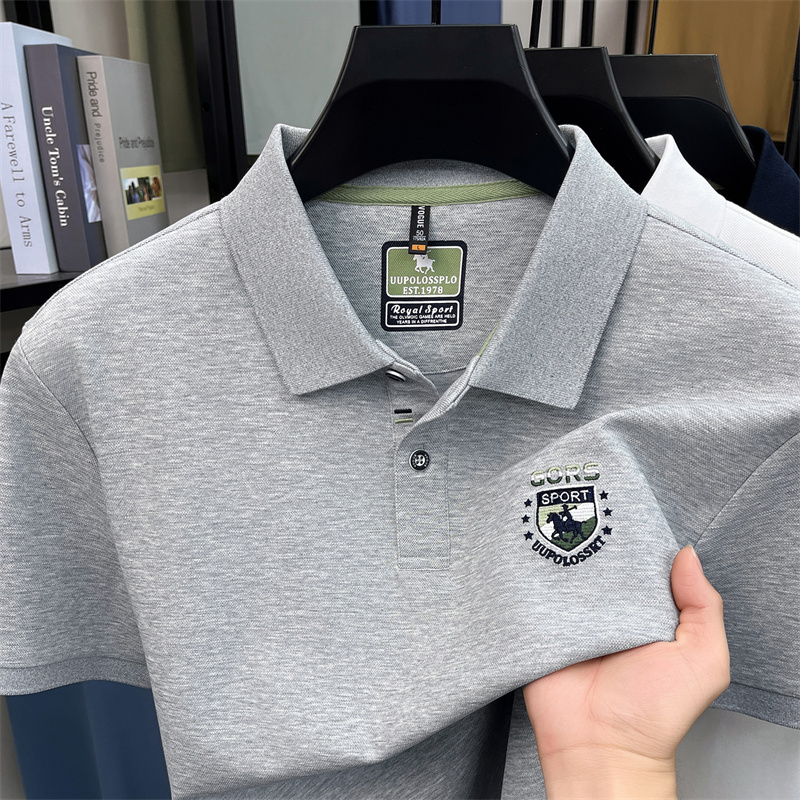 Men's Polo Shirt Short Sleeve  - مراجعة Summer Light Clothing وسعره