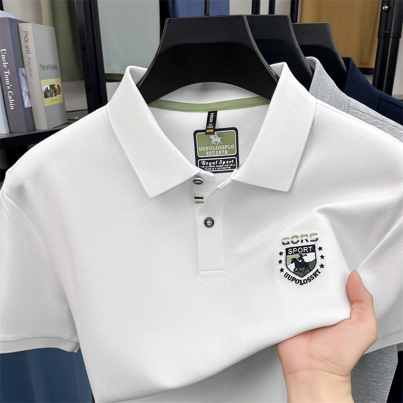 Men's Polo Shirt Short Sleeve  - مراجعة Summer Light Clothing وسعره